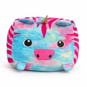 Moosh-Moosh Tie-Dye Unicorn Plush 10” – Super Soft Pastel Stuffed Animal